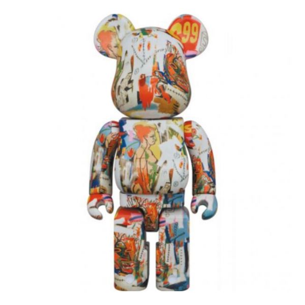 BE@RBRICK 400% Andy Warhol x JEAN-MICHEL BASQUIAT #4 BE@RBRICK,400%,Andy,Warhol,,JEAN-MICHEL ,BASQUIAT,#4,庫柏力克,藝術家聯名,巴斯奇亞,安迪沃荷,四代聯乘,藝術大師,傳奇藝術,暴力熊