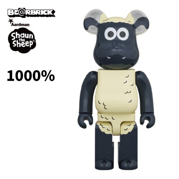 庫柏力克熊 BE@RBRICK 1000% Shaun 笑笑羊 庫柏力克熊,BE@RBRICK,1000%,Shaun,笑笑羊,MEDICOM TOY