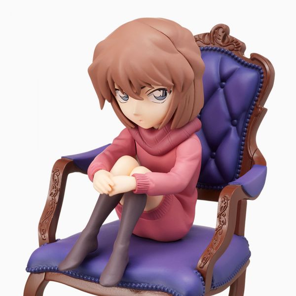 SEGA TOY 日版 名偵探柯南 灰原哀 坐姿 附椅子 