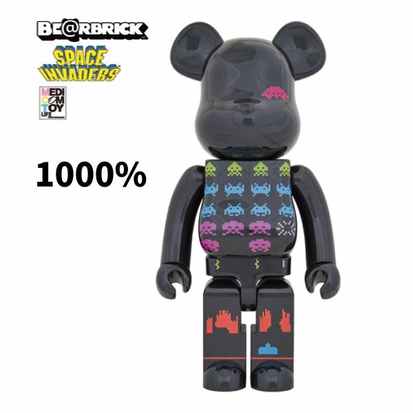 庫柏力克熊 BE@RBRICK 1000% SPACE INVADERS 太空侵略者 