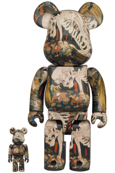 BE@RBRICK 100% & 400% Utagawa Kuniyoshi The Haunted Old Palace at Soma BE@RBRICK,100%&400%,Utagawa Kuniyoshi The Haunted Old Palace at Soma