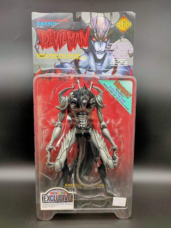 FEWTURE DEVILMAN 惡魔人 獐獰 ZANNIN 韮澤靖 永井豪 玩具反斗城限定版 中古品-S級 