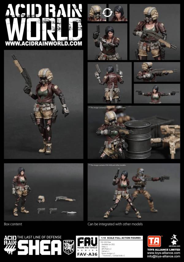 酸雨戰爭 FAV-A36 Shea 希婭 酸雨戰爭,劉斯傑,TOYS ALLIANCE ACID RAIN Preorder,可動公仔,酸雨,設計師公仔,遊戲,酸雨戰爭現貨,酸雨戰爭公鹿小隊,酸雨戰爭動畫,酸雨戰爭購買,酸雨戰爭介紹,酸雨戰爭wiki,香港設計師,希婭,FAV-A36,Shea