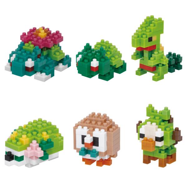 nanoblock NBMC-21S mininano 精靈寶可夢 Type:Grass 