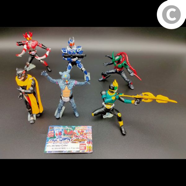 BANDAI 假面騎士 Agito  轉蛋 HG 17 覺醒 新的力量篇 全6種 中古品-C級 
