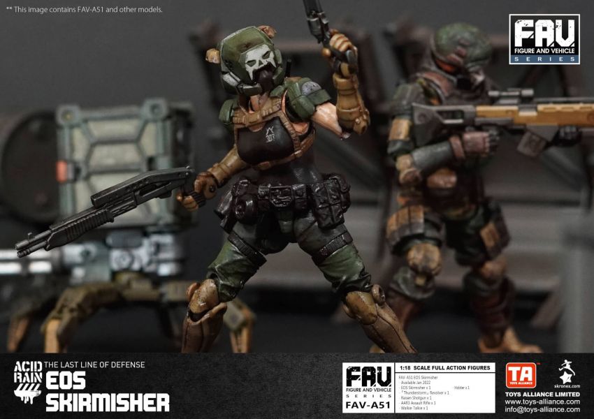 酸雨戰爭 FAV-A51 EOS Skirmisher EOS 散兵 艾奧斯輕步兵 酸雨戰爭,劉斯傑,TOYS ALLIANCE ACID RAIN Preorder,可動公仔,酸雨,設計師公仔,遊戲,酸雨戰爭現貨,酸雨戰爭公鹿小隊,酸雨戰爭動畫,酸雨戰爭購買,酸雨戰爭介紹,酸雨戰爭wiki,香港設計師,艾奧斯輕步兵,散兵,FAV-A51
