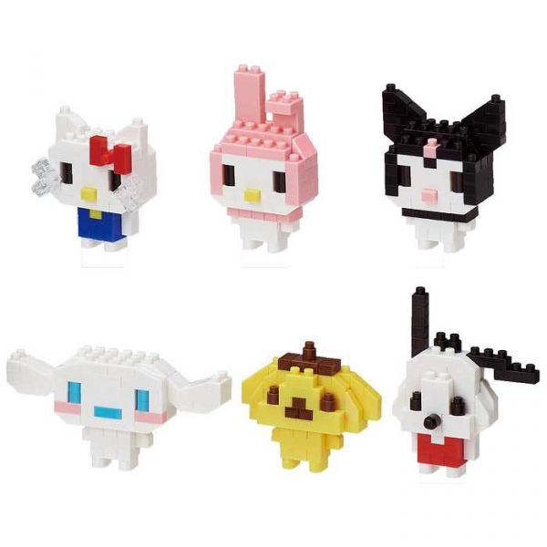 nanoblock NBMC-04S 三麗鷗角色MINI 060 KD21650 nanoblock,NBMC-04S,三麗鷗角色,MINI,三麗鷗,微型積木,世界最小的積木,大耳狗,布丁狗,Hello,kitty
