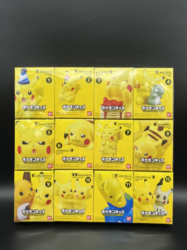 BANDAI 盒玩 POKEMON KIDS 皮卡丘大集合！ (全12種) 