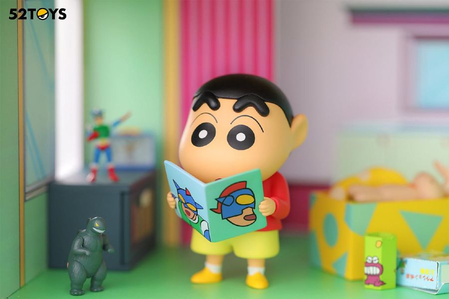 (單盒隨機出貨)52TOYS 盒玩 蠟筆小新表情包系列1 52TOYS,盒玩,蠟筆小新表情包系列1