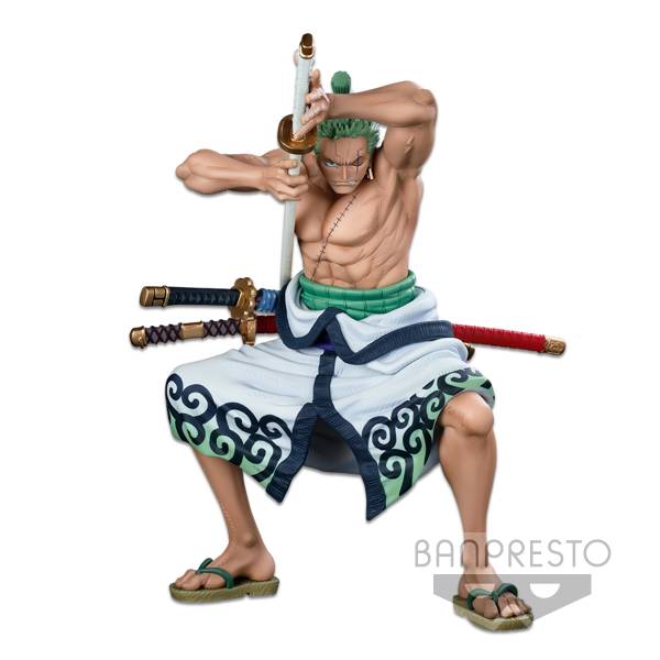 BANPRESTO 代理版-海賊王 BWFC 造型王頂上決戰3 羅羅亞·索隆 THE BRUSH JXBP17570 