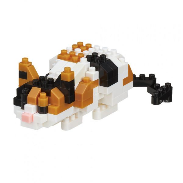 nanoblock NBC-265 三色貓 KD21080 
