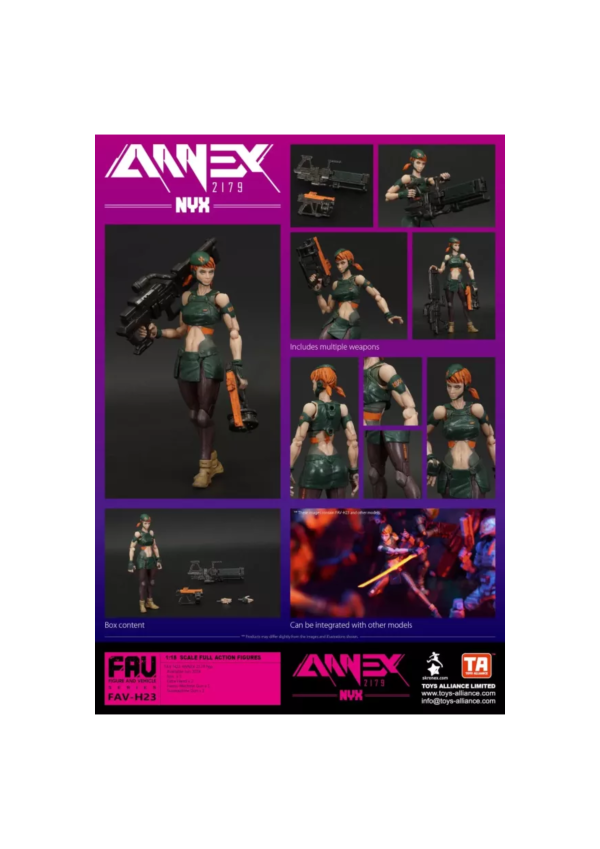 【TOYS ALLIANCE】限定 FAV-H23 妮克絲 ANNEX2179 
