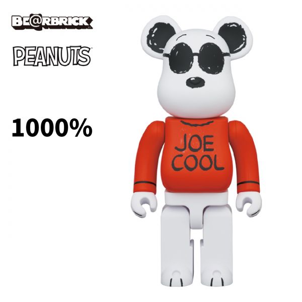 BE@RBRICK 1000% JOE COOL Be@rbrick,庫柏力克,BEARBICK,藝術家,聯名熊,JOE COOL,