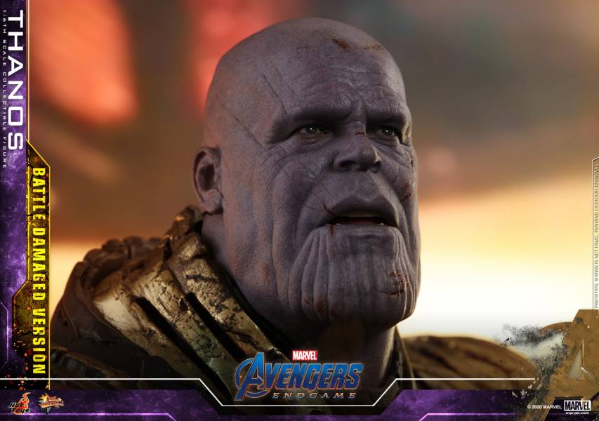 HOT TOYS MMS564 復仇者聯盟 終局之戰 薩諾斯 戰損版 