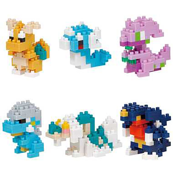nanoblock  NBMC-25S mininano 精靈寶可夢 Type: Dragon 全6種 KD22154 nanoblock,微型積木,世界最小的積木,精靈寶可夢,寶可夢