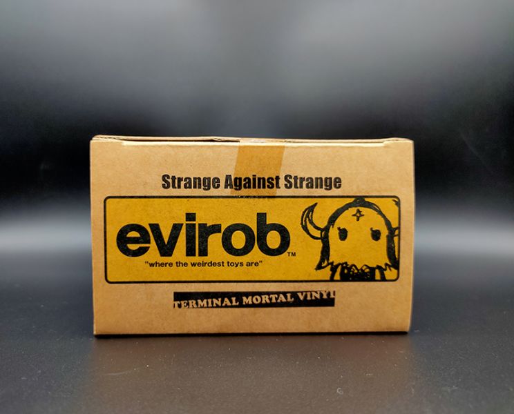 MEDICOM TOY evirob 牛角人 DEVILROBOTS 軍團新兵 黃頭黑身 WCC16紀念 300體限定 中古品-S級 