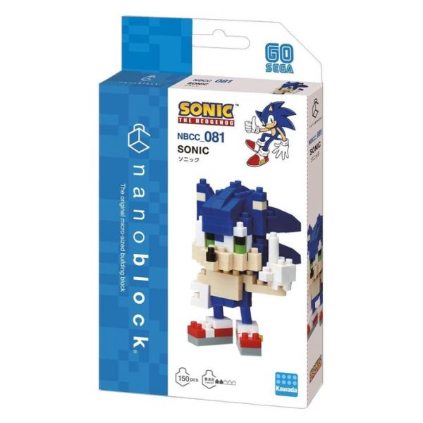 nanoblock NBCC-081 音速小子 索尼克 KD21822 