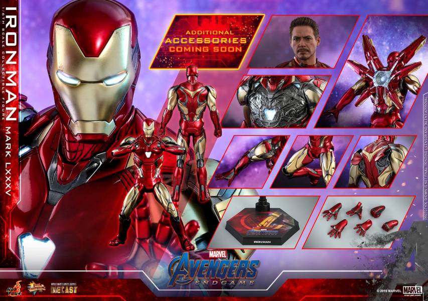 HOT TOYS MMS528D30 復仇者聯盟 終局之戰 鋼鐵人 Mark 85 