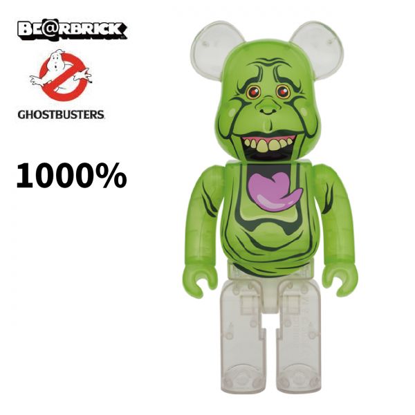 BE@RBRICK 1000% SLIMER(GREEN GHOST) Be@rbrick,庫柏力克,BEARBICK,藝術家,聯名熊,SLIMER,