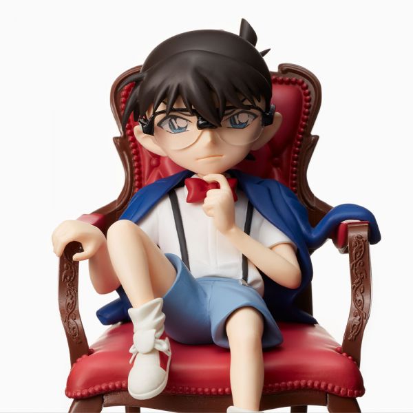 SEGA TOY 日版 名偵探柯南 江戶川柯南 坐姿 附椅子 
