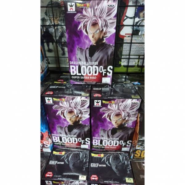 Banpresto 日版金證 七龍珠超  黑悟空 BLOOD OF SAIYAN 超級賽亞人 玫瑰 