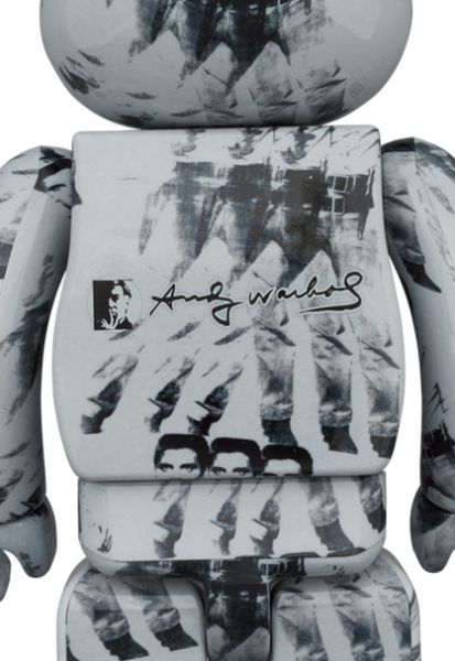 庫柏力克熊 BE@RBRICK 1000% Andy Warhols ELVIS PRESLEY 安迪·沃荷 搖滾之王 貓王 