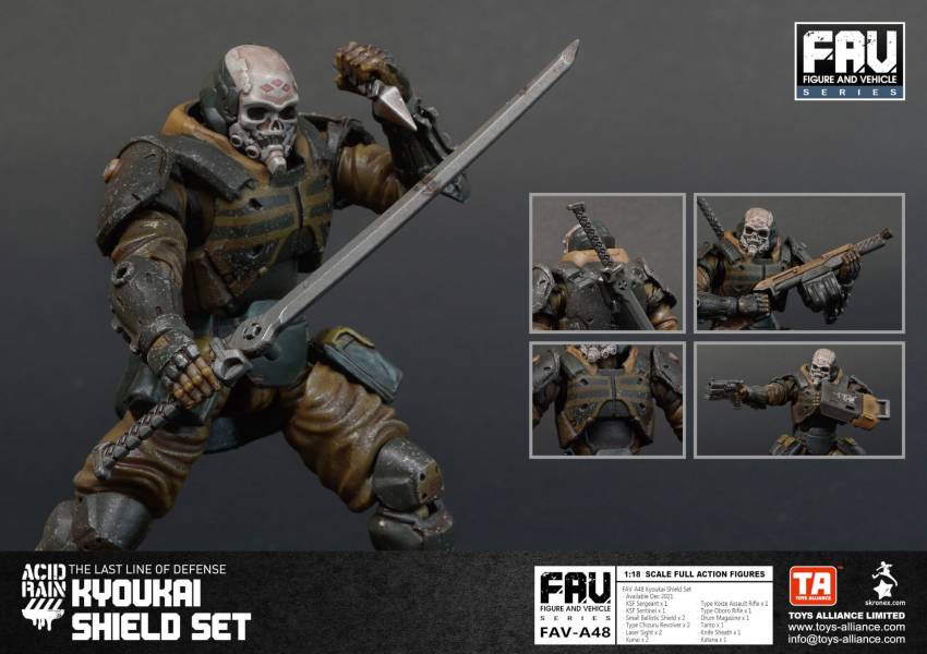 酸雨戰爭 FAV-A48 境界部隊套裝 酸雨戰爭,劉斯傑,TOYS ALLIANCE ACID RAIN Preorder,可動公仔,酸雨,設計師公仔,遊戲,酸雨戰爭現貨,酸雨戰爭公鹿小隊,酸雨戰爭動畫,酸雨戰爭購買,酸雨戰爭介紹,酸雨戰爭wiki,香港設計師,FAV-A48,境界部隊套裝