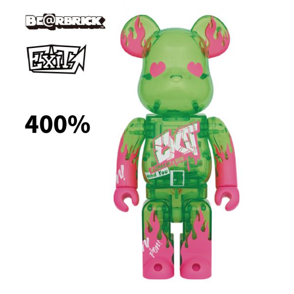 BE@RBRICK 400% EXIT Be@rbrick,庫柏力克,BEARBICK,藝術家,EXIT,聯名熊