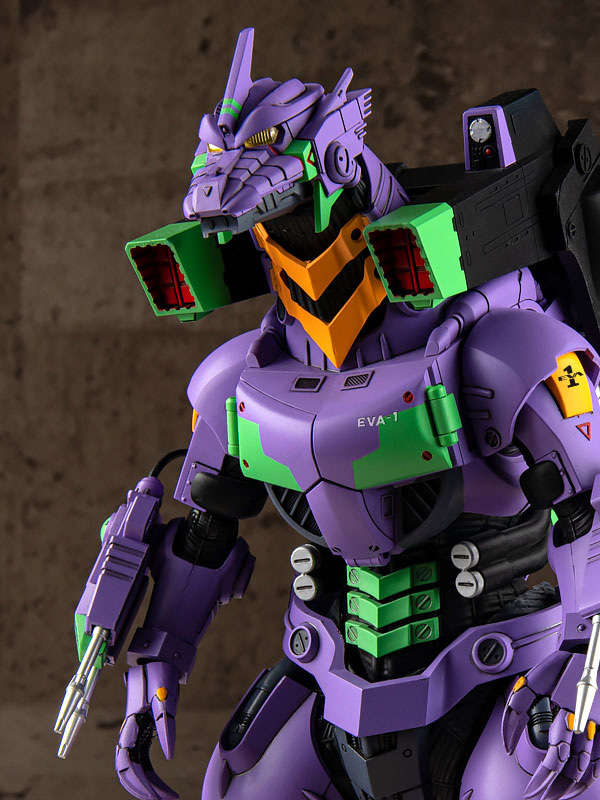 \AOSHIMA 組裝模型 哥吉拉x EVA 三式機龍 初號機ver. 
