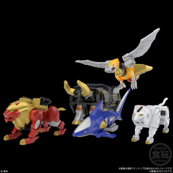 BANDAI 代理版 盒玩 SMP 百獸戰隊 牙吠王(中盒3入) 