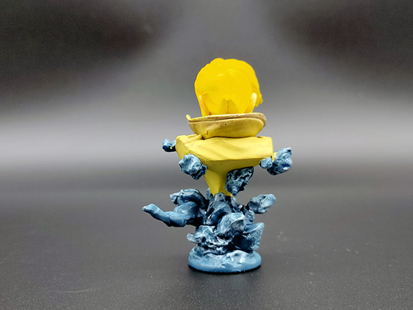 FIGUAX 永井豪 DYANMIC GAME BLOCK  惡魔人 02 飛鳥了 胸像盒玩 中古品-C級 