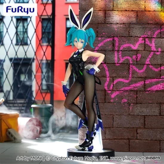 【FURYU】日版 BiCute 兔女郎 初音未來 紫羅蘭配色 