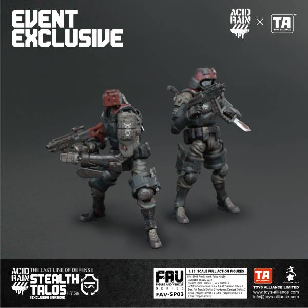 酸雨戰爭 FAV-SP03 Stealth Talos HR15e 潛襲塔羅斯 HR15e 