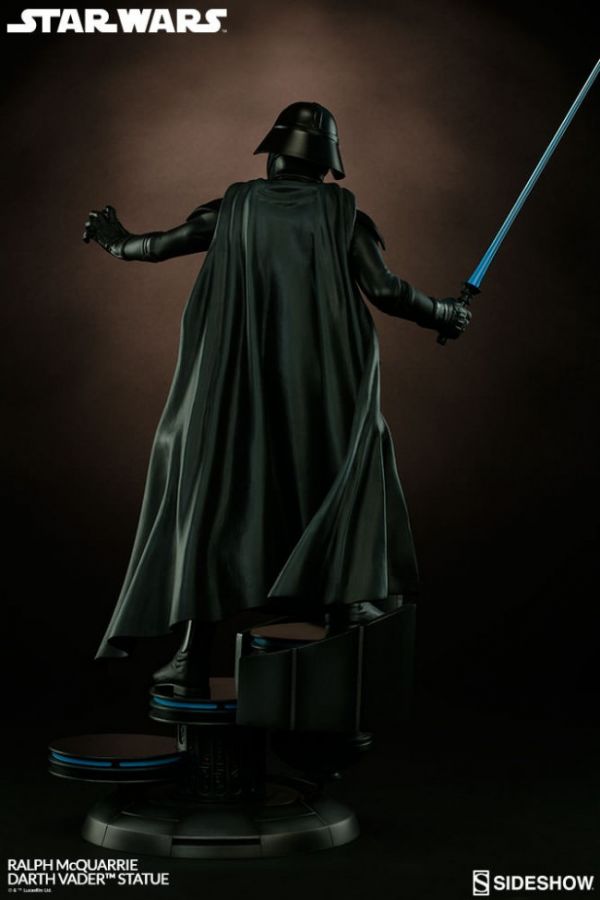 SIDESHOW #200371 星際大戰 達斯維德 Ralph McQuarrie設計款 雕像 SIDESHOW
