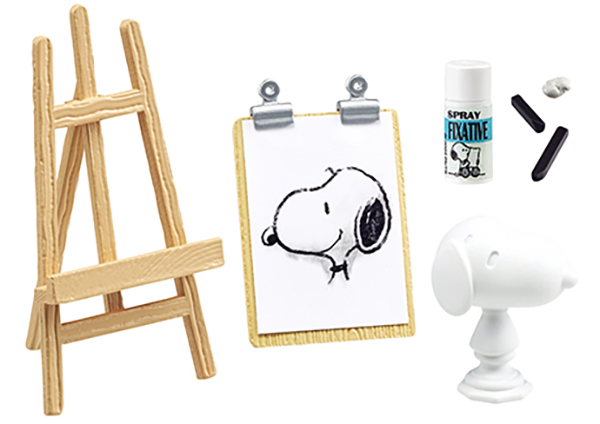RE-MENT SNOOPY系列 史努比藝術工作室  8入 RE-MENT,SNOOPY,史努比藝術工作室,Re-ment:哈玩具,台灣代理Rement,袖珍家具rement,日本精緻盒玩,仿真日本盒玩,日本扭蛋盒玩,買三送一,rement會場限定品,Re-ment哪裡買?,rement盒玩開箱,rement盒玩同步上市,rement日本進口,rement台灣官網