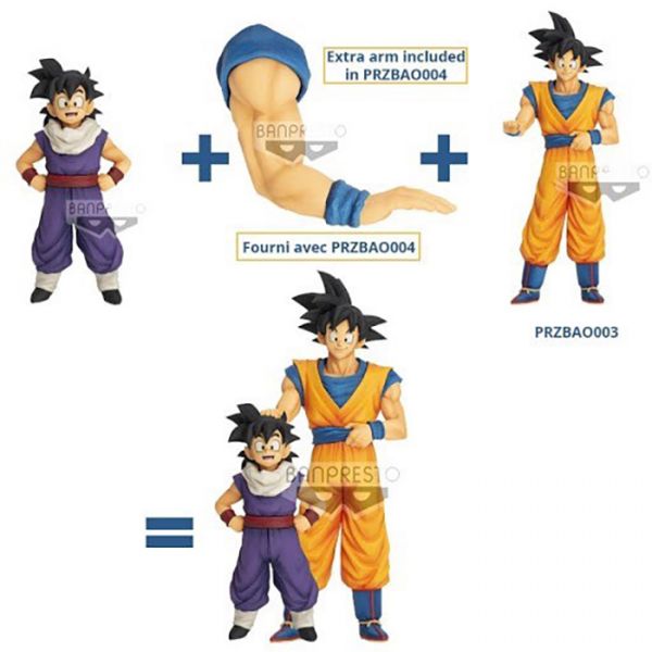 BANPRESTO 代理版 七龍珠Z 造形站傳 復路 孫悟飯 少年 