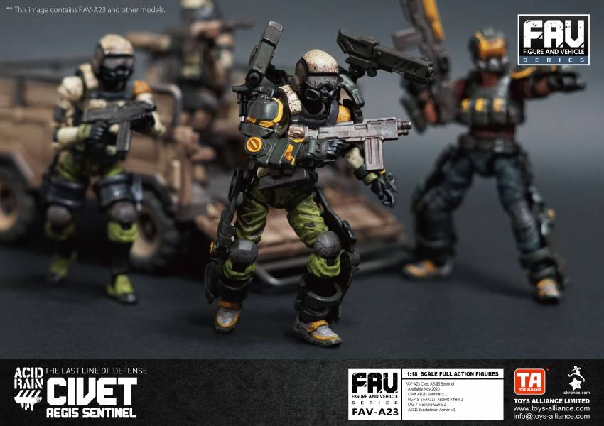 酸雨戰爭 FAV-A23 麝貓埃癸斯尖兵Civet AEGIS Sentinel 