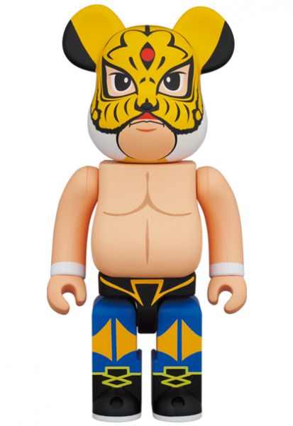 庫柏力克熊 BE@RBRICK 400% First Generation Tiger Mask 