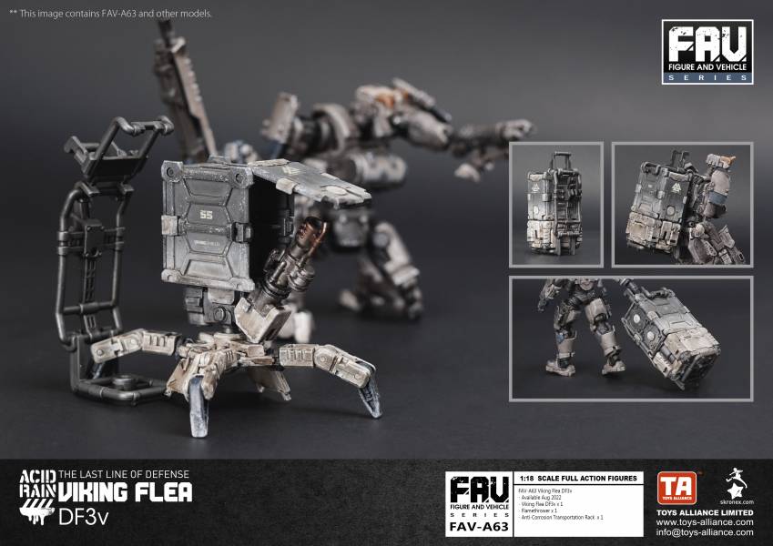 酸雨戰爭 FAV-A63 Viking Flea DF3v 维京蚤 DF3v 酸雨戰爭,劉斯傑,TOYS ALLIANCE ACID RAIN Preorder,可動公仔,酸雨,設計師公仔,遊戲,酸雨戰爭現貨,酸雨戰爭公鹿小隊,酸雨戰爭動畫,酸雨戰爭購買,酸雨戰爭介紹,酸雨戰爭wiki,香港設計師,FAV-A63, Viking Flea DF3v,维京蚤 DF3v