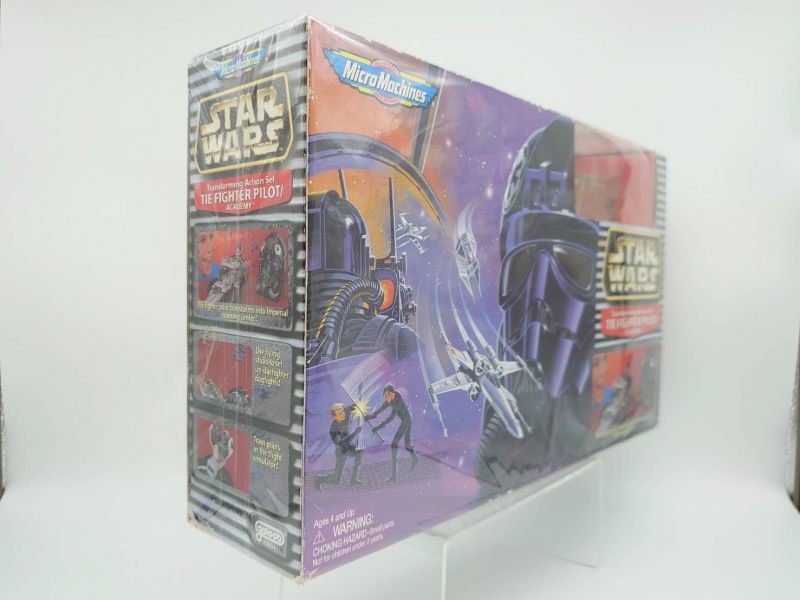 Micro machines 星際大戰 鈦戰機 駕駛員 頭盔 微型場景 中古品-S級 