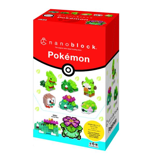 nanoblock NBMC-21S mininano 精靈寶可夢 Type:Grass 