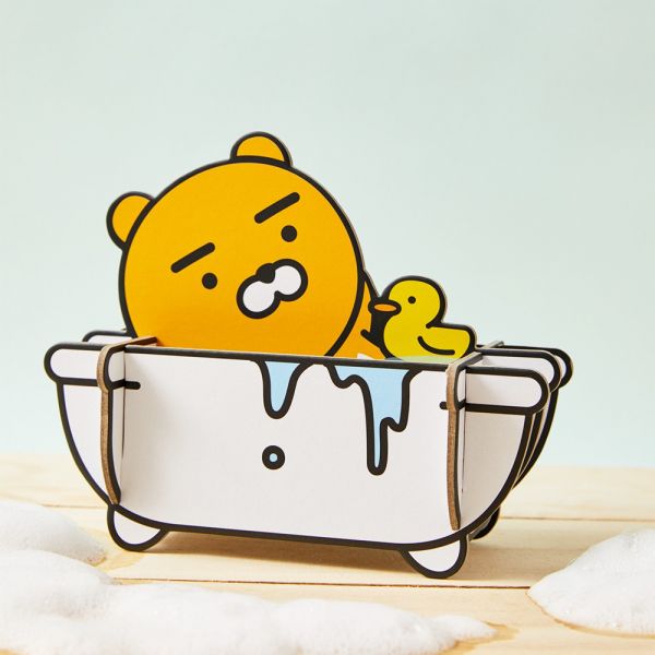 研達 KAKAO FRIENDS 組合文具 收納盒(RYAN洗香香) 