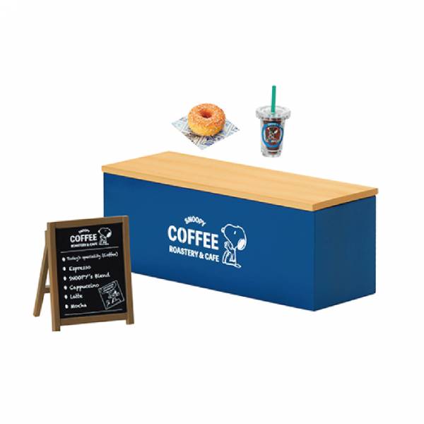 RE-MENT SNOOPY系列 史努比的烘焙咖啡坊Coffee Roastery café 一中盒 8入 
