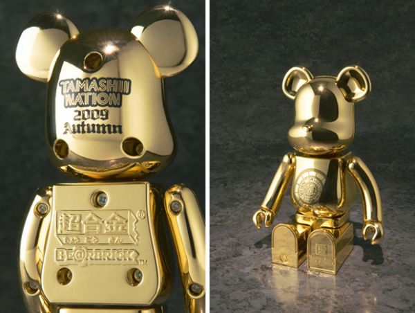 MEDICOM TOY 庫柏力克BEARBRICK 200% 超合金聖闘士星矢十二宮黄金聖衣Ver. 限定中古品-S級- HobbyToy 哈玩具