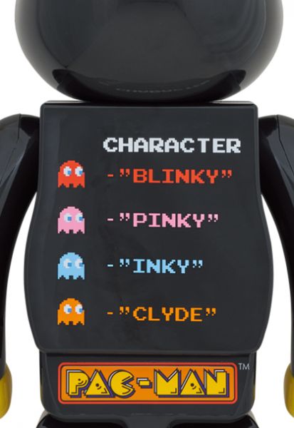 庫柏力克熊 BE@RBRICK 1000% PAC-MAN 小精靈 