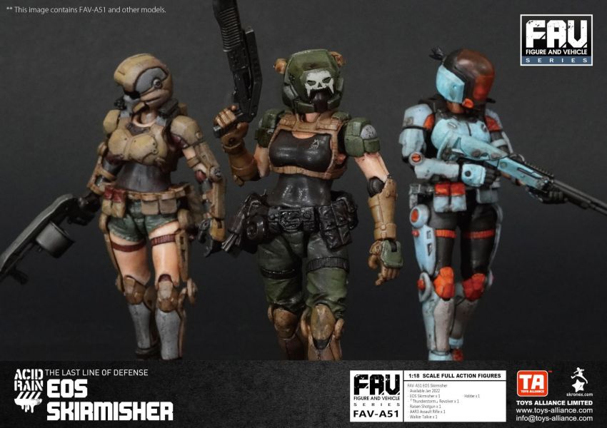 酸雨戰爭 FAV-A51 EOS Skirmisher EOS 散兵 艾奧斯輕步兵 酸雨戰爭,劉斯傑,TOYS ALLIANCE ACID RAIN Preorder,可動公仔,酸雨,設計師公仔,遊戲,酸雨戰爭現貨,酸雨戰爭公鹿小隊,酸雨戰爭動畫,酸雨戰爭購買,酸雨戰爭介紹,酸雨戰爭wiki,香港設計師,艾奧斯輕步兵,散兵,FAV-A51