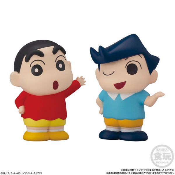 BANDAI 盒玩 蠟筆小新 好朋友 軟膠公仔 2 (全8種) 