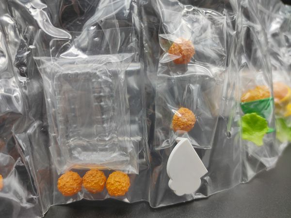 RE-MENT 袖珍系列 彩虹 餐點 單售 7號 融化 起司 炸丸子 食玩 盒玩 中古品-B級 