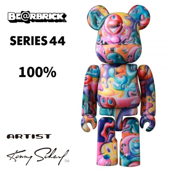 庫柏力克熊 BE@RBRICK 44代 Kenny Scharf MEDICOM TOY,庫柏力克熊,BE@RBRICK,44代,Kenny,Scharf