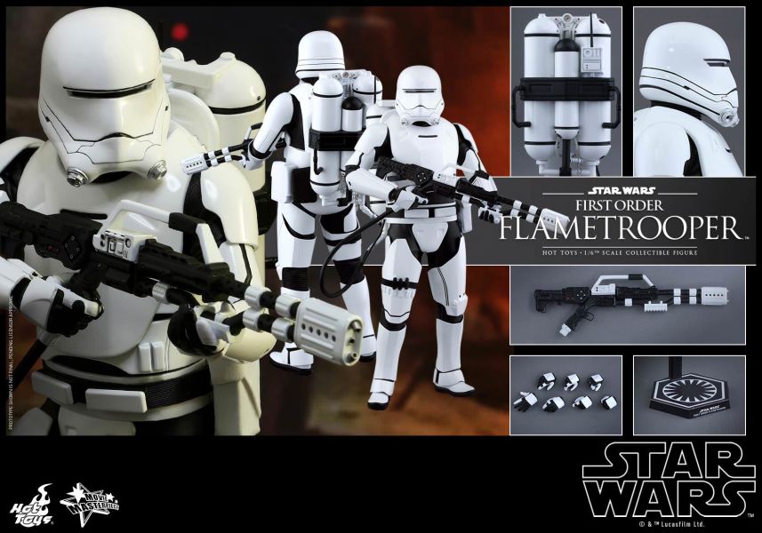 HOT TOYS MMS326 星際大戰 EPVII 原力覺醒 第一軍團 火焰槍兵 hot toys,人偶,限定,現貨,MMS326 星際大戰 EPVII 原力覺醒 第一軍團 火焰槍兵